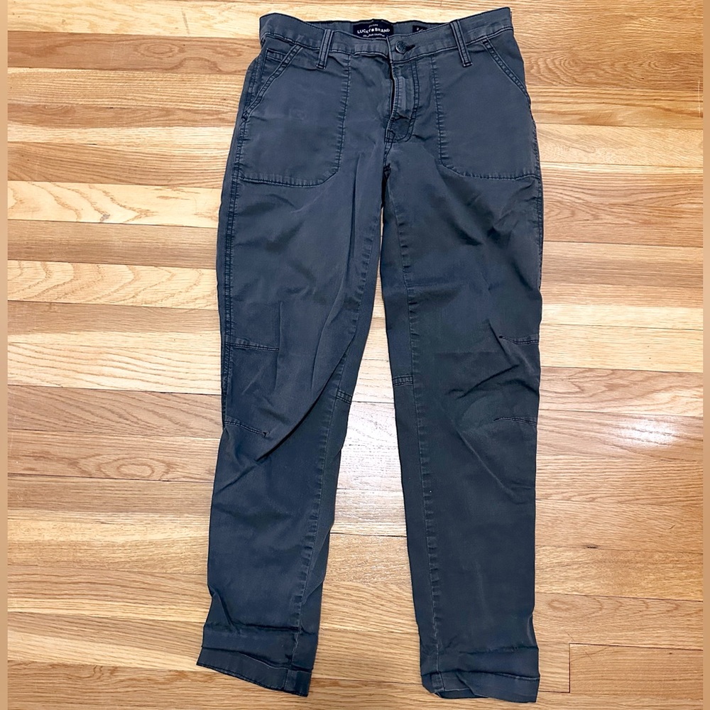 Lucky Brand The Cargo Pant, Gray - Picture 10 of 13